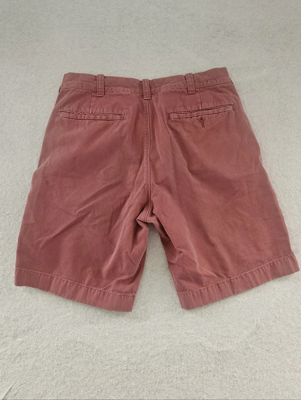 J. Crew Men's Flat Front Chino Shorts - Dusty Rose Size 30